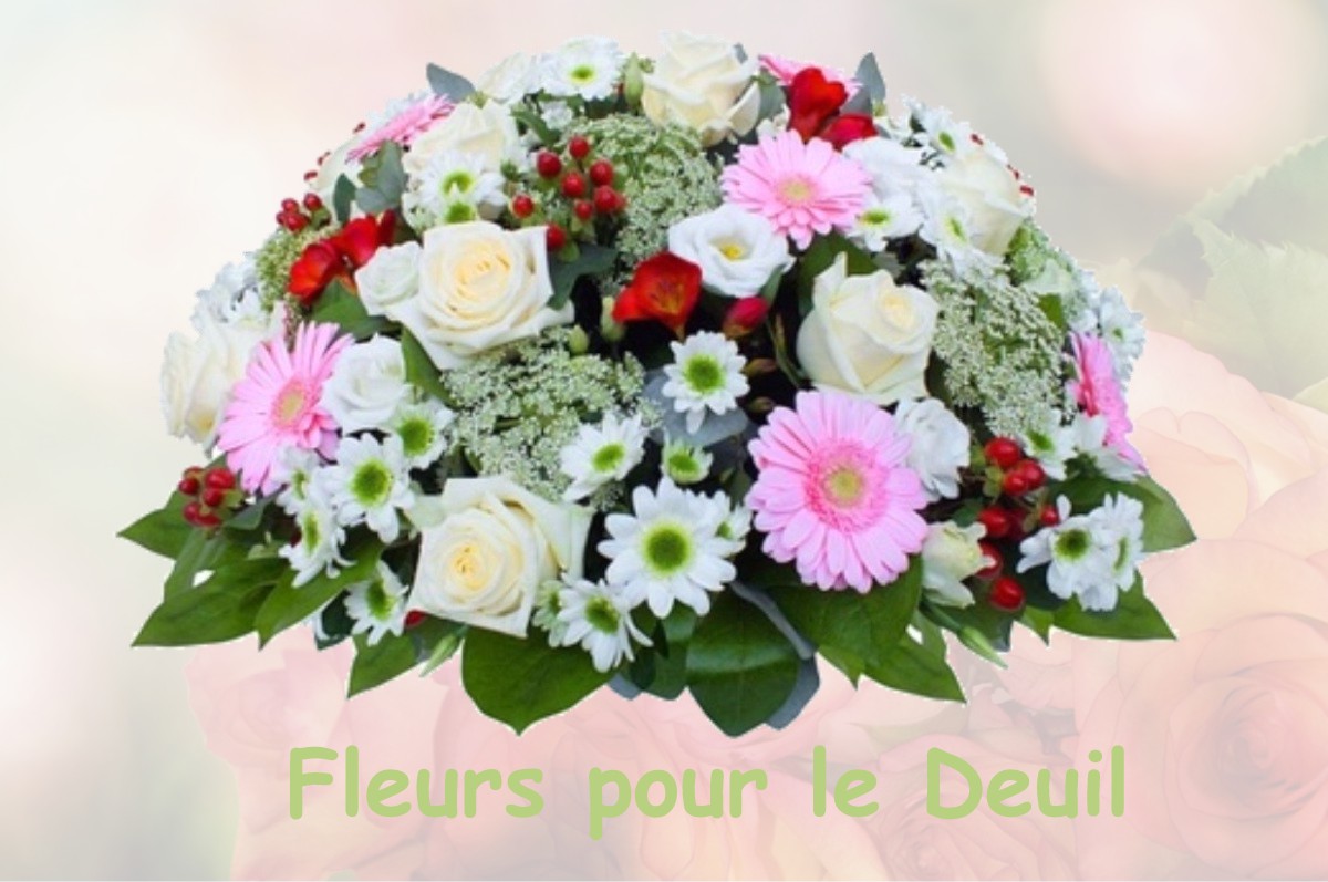 fleurs deuil CHILLY